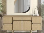ΚΑΘΡΕΠΤΗΣ ΤΟΙΧΟΥ LAVA ΜEGAPAP ΧΡΩΜΑ ROTA OAK - ΑΝΘΡΑΚΙ 70X2,2X70ΕΚ.