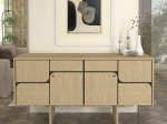 ΜΠΟΥΦΕΣ LAVA MEGAPAP ΧΡΩΜΑ ROTA OAK - ΑΝΘΡΑΚΙ 150X44,6X76ΕΚ.
