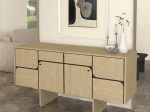 ΜΠΟΥΦΕΣ LAVA MEGAPAP ΧΡΩΜΑ ROTA OAK - ΑΝΘΡΑΚΙ 150X44,6X76ΕΚ.