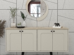 ΚΑΘΡΕΠΤΗΣ ΤΟΙΧΟΥ SEVILLA ΜEGAPAP ΧΡΩΜΑ SANDSTONE - TRAVERTINE 59,2X2,2X69ΕΚ.