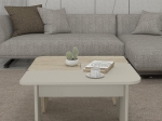 ΤΡΑΠΕΖΑΚΙ ΣΑΛΟΝΙΟΥ ΣΕΤ 2ΤΜΧ SEVILLA MEGAPAP ΧΡΩΜΑ SANDSTONE - TRAVERTINE 75X75X37,4ΕΚ.