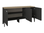 ΜΠΟΥΦΕΣ PEDRO MEGAPAP ΧΡΩΜΑ ΑΝΘΡΑΚΙ - ROTA OAK 150X45X75ΕΚ.