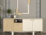 ΚΑΘΡΕΠΤΗΣ ΤΟΙΧΟΥ SELINOS ΜEGAPAP ΧΡΩΜΑ SANDSTONE - ROTA OAK 65X2,2X85ΕΚ.