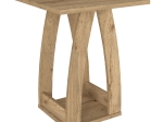 ΤΡΑΠΕΖΑΚΙ ΒΟΗΘΗΤΙΚΟ - ΚΟΜΟΔΙΝΟ DEROS MEGAPAP ΧΡΩΜΑ SEPET OAK 45X45X56ΕΚ.
