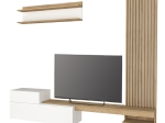 ΣΥΝΘΕΣΗ ΤΗΛΕΟΡΑΣΗΣ DUMONT MEGAPAP ΧΡΩΜΑ ΛΕΥΚΟ - SEPET OAK 240X36,8X200ΕΚ.