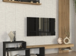 ΣΥΝΘΕΣΗ ΤΗΛΕΟΡΑΣΗΣ DUMONT MEGAPAP ΧΡΩΜΑ ΑΝΘΡΑΚΙ - SEPET OAK 240X36,8X200ΕΚ.