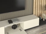 ΣΥΝΘΕΣΗ ΤΗΛΕΟΡΑΣΗΣ NAGINI MEGAPAP ΧΡΩΜΑ IVORY - SAPPHIRE OAK - ΑΝΘΡΑΚΙ 260X39,4X203,6ΕΚ.
