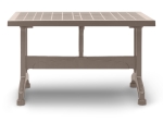 ΤΡΑΠΕΖΙ ΠΟΛΥΠΡΟΠΥΛΕΝΙΟΥ CALLAN MEGAPAP ΧΡΩΜΑ CAPPUCCINO 120X70X73ΕΚ.