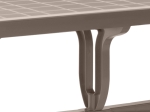 ΤΡΑΠΕΖΙ ΠΟΛΥΠΡΟΠΥΛΕΝΙΟΥ CALLAN MEGAPAP ΧΡΩΜΑ CAPPUCCINO 120X70X73ΕΚ.
