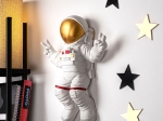 ΔΙΑΚΟΣΜΗΤΙΚΟ ΤΟΙΧΟΥ ASTRONAUT MEGAPAP ΠΟΛΥΕΣΤΕΡΙΚΟ ΧΡΩΜΑ ΛΕΥΚΟ - ΧΡΥΣΟ 35X10X47ΕΚ.