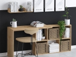 ΓΡΑΦΕΙΟ ΕΡΓΑΣΙΑΣ BLAKE MEGAPAP ΧΡΩΜΑ ΦΥΣΙΚΟ ΟΞΙΑΣ 145X45X74ΕΚ.