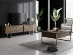 ΤΡΑΠΕΖΑΚΙ ΣΑΛΟΝΙΟΥ LUXE MEGAPAP ΧΡΩΜΑ ΚΑΡΥΔΙ - ΧΡΥΣΟ 90X60X40ΕΚ.