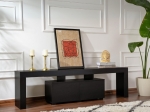 ΕΠΙΠΛΟ ΤΗΛΕΟΡΑΣΗΣ ENCLAVE MEGAPAP ΧΡΩΜΑ ΜΑΥΡΟ 180X31,3X50ΕΚ.