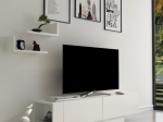 ΕΠΙΠΛΟ ΤΗΛΕΟΡΑΣΗΣ MATERA MEGAPAP ΧΡΩΜΑ ΛΕΥΚΟ 150X31,5X41,6ΕΚ.
