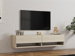 ΕΠΙΠΛΟ ΤΗΛΕΟΡΑΣΗΣ ΕΠΙΤΟΙΧΙΟ ARGES MEGAPAP ΧΡΩΜΑ TRAVERTINE 140X29,6X30ΕΚ.