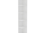 ΒΙΒΛΙΟΘΗΚΗ ΓΩΝΙΑΚΗ RAVELLA MEGAPAP ΧΡΩΜΑ ΛΕΥΚΟ 25X25X160ΕΚ.