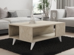 ΤΡΑΠΕΖΑΚΙ ΣΑΛΟΝΙΟΥ YUKA MEGAPAP ΧΡΩΜΑ TRAVERTINE 90X60X39,5ΕΚ.