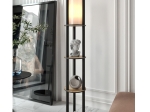 ΦΩΤΙΣΤΙΚΟ ΔΑΠΕΔΟΥ NOVA MEGAPAP MDF - PVC ΥΦΑΣΜΑ ΧΡΩΜΑ ΚΑΡΥΔΙ - ΜΑΥΡΟ 24X25X150ΕΚ.