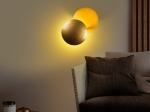 ΑΠΛΙΚΑ ΤΟΙΧΟΥ LED MIMOZA MEGAPAP ΜΕΤΑΛΛΙΚΗ ΧΡΩΜΑ ΧΡΥΣΟ 25X16X25ΕΚ.