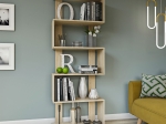 ΒΙΒΛΙΟΘΗΚΗ REGAL 68X30X176CM ΣΟΝΟΜΑ