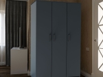 ΝΤΟΥΛΑΠΑ ΤΡΙΦΥΛΛΗ SIMPLE ΓΡΑΦΙΤΗΣ 120X52X205CM