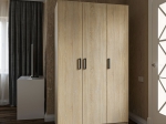 ΝΤΟΥΛΑΠΑ ΤΡΙΦΥΛΛΗ SIMPLE ΣΟΝΟΜΑ 120X52X205CM