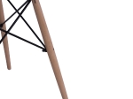 ΤΡΑΠΕΖΙ MINIMAL ΣΤΡΟΓΓΥΛΟ HM0060.02 ΜΑΥΡΟ ΧΡΩΜΑ MDF-ΠΟΔΙΑ ΟΞΙΑΣ ΦΥΣΙΚΟ Φ60Χ72Υεκ.