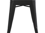 ΣΚΑΜΠΩ ΜΕΤΑΛΛΙΚΟ HM0096.22 MELITA ΣΕ ΜΑΥΡΟ ΜΑΤ 39x39x46 εκ.