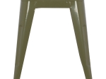 ΣΚΑΜΠΟ ΜΕΤΑΛΛΙΚΟ MELITA HM0096.43 ΣΕ DARK OLIVE ΧΡΩΜΑ 37x37x45Υεκ.