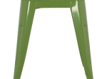 ΣΚΑΜΠΟ ΜΕΤΑΛΛΙΚΟ MELITA HM0096.53 ΣΕ LIGHT OLIVE GREEN ΧΡΩΜΑ 37x37x45Υεκ.