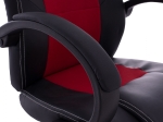 ΚΑΡΕΚΛΑ ΓΡΑΦΕΙΟΥ GAMING BUCKET HM1041.01 ΜΑΥΡΟPU+ΚΟΚΚΙΝΟ MESH 60x62x117 εκ.