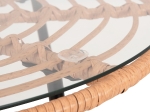 ΣΕΤ ΕΞΩΤΕΡΙΚΟΥ ΧΩΡΟΥ 3ΤΜΧ ALLEGRA HM10477 WICKER ΜΠΕΖ-ΜΕΤΑΛΛΟ ΜΑΥΡΟ