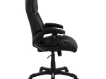 ΚΑΡΕΚΛΑ ΓΡΑΦΕΙΟΥ THORIN HM1050.01 ΜΕ MASSAGE ΜΑΥΡΗ HOMEMARKT 62x70x127Y εκ.