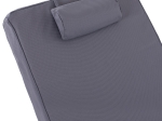 ΜΑΞΙΛΑΡΙ ΞΑΠΛΩΣΤΡΑΣ TEXTILENE 600gr/m2 SIFNOS ΓΚΡΙ HM11237.30T 194x70x11Yεκ.