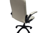 ΚΑΡΕΚΛΑ ΓΡΑΦΕΙΟΥ PORTIMA HM1197.04 ΜΠΕΖ PVC-ΜΑΥΡΟΣ NYLON ΣΚΕΛΕΤΟΣ & ΒΑΣΗ 69x53x98Υεκ