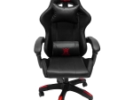 ΠΟΛΥΘΡΟΝΑ GAMING DARREN HM1203.01 ΜΑΥΡΟ-ΚΟΚΚΙΝΟ PVC & NYLON 51x49x125Υεκ.