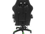 ΠΟΛΥΘΡΟΝΑ GAMING LOOT HM1204 ΜΑΥΡΟ-ΠΡΑΣΙΝΟ PVC & NYLON 51x49x125Υεκ.