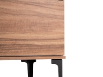 ΕΠΙΠΛΟ ΤΗΛΕΟΡΑΣΗΣ ΣΕΙΡΑ HARRY HM18008.01 ΜΕΛΑΜΙΝΗ ΦΥΣΙΚΟ ΞΥΛΟΥ-ΜΑΥΡΟ 200x40x47,5Υεκ.