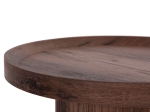 ΒΟΗΘΗΤΙΚΟ ΤΡΑΠΕΖΙ MARGON HM18027 MDF ΣΕ ΣΚΟΥΡΟ ΚΑΦΕ ΞΥΛΟΥ Φ45x50,5Υεκ.