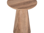 ΒΟΗΘΗΤΙΚΟ ΤΡΑΠΕΖΑΚΙ KARAN HM18029 MDF ΣΕ ΦΥΣΙΚΟ ΧΡΩΜΑ ΞΥΛΟΥ Φ45x56,5Υεκ