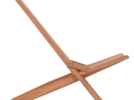 ΠΟΛΥΘΡΟΝΑ LOUNGE ΠΤΥΣΣΟΜΕΝΗ SHIGAO HM18112 ΞΥΛΟ TEAK--ΦΥΣΙΚΟ 61x88.5x89Υεκ.