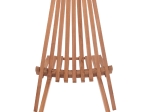 ΠΟΛΥΘΡΟΝΑ LOUNGE ΠΤΥΣΣΟΜΕΝΗ SHIGAO HM18112 ΞΥΛΟ TEAK--ΦΥΣΙΚΟ 61x88.5x89Υεκ.