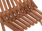 ΠΟΛΥΘΡΟΝΑ LOUNGE ΠΤΥΣΣΟΜΕΝΗ SHIGAO HM18112 ΞΥΛΟ TEAK--ΦΥΣΙΚΟ 61x88.5x89Υεκ.