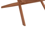 ΠΟΛΥΘΡΟΝΑ LOUNGE ΠΤΥΣΣΟΜΕΝΗ SHIGAO HM18112 ΞΥΛΟ TEAK--ΦΥΣΙΚΟ 61x88.5x89Υεκ.