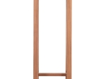 ΤΡΑΠΕΖΙ/ΣΤΑΝΤ ΜΠΑΡ ΣΤΡΟΓΓΥΛΟ PRESSCOT HM18114 ΞΥΛΟ TEAK--ΦΥΣΙΚΟ Φ60x105Υεκ.