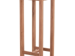 ΤΡΑΠΕΖΙ/ΣΤΑΝΤ ΜΠΑΡ ΣΤΡΟΓΓΥΛΟ PRESSCOT HM18114 ΞΥΛΟ TEAK--ΦΥΣΙΚΟ Φ60x105Υεκ.