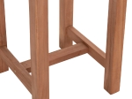 ΤΡΑΠΕΖΙ/ΣΤΑΝΤ ΜΠΑΡ ΣΤΡΟΓΓΥΛΟ PRESSCOT HM18114 ΞΥΛΟ TEAK--ΦΥΣΙΚΟ Φ60x105Υεκ.