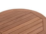 ΤΡΑΠΕΖΙ/ΣΤΑΝΤ ΜΠΑΡ ΣΤΡΟΓΓΥΛΟ PRESSCOT HM18114 ΞΥΛΟ TEAK--ΦΥΣΙΚΟ Φ60x105Υεκ.