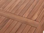 ΤΡΑΠΕΖΙ ΠΤΥΣΣΟΜΕΝΟ ΟΡΘΟΓΩΝΙΟ ERIS HM18117 ΞΥΛΟ TEAK--ΦΥΣΙΚΟ 120x70x76Υεκ.