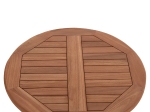 ΤΡΑΠΕΖΙ ΣΚΗΝΟΘΕΤΗ ΣΤΡΟΓΓΥΛΟ ERIS HM18119 ΞΥΛΟ TEAK--ΦΥΣΙΚΟ Φ60x75Υεκ.
